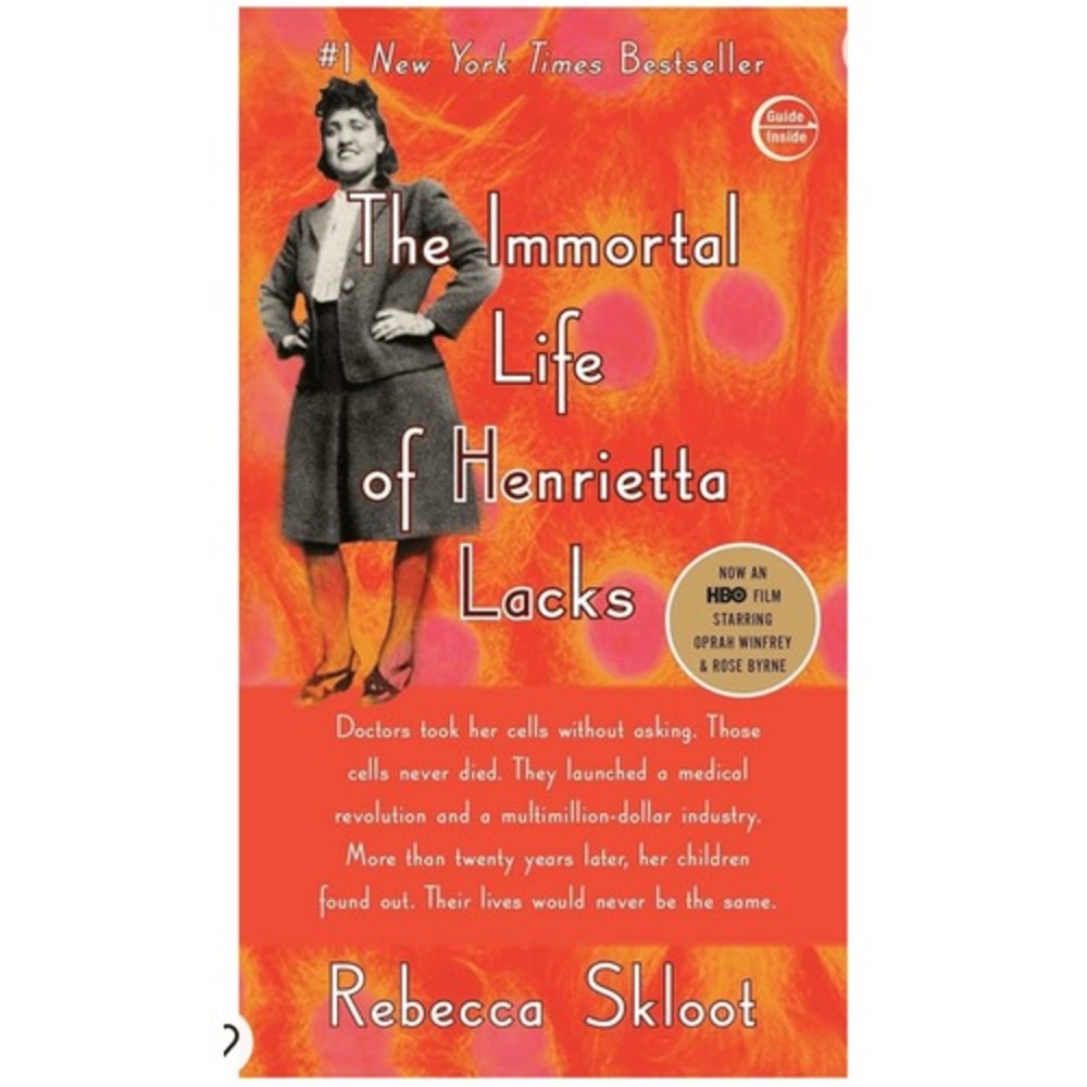 The Immortal Life Of Henrietta Lacks By Rebecca Skloot Paperback Book